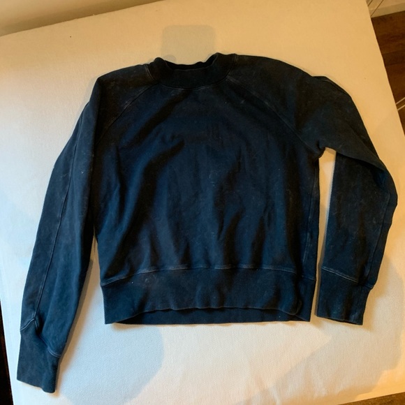 lululemon athletica Tops - lululemon navy dye sweatshirt